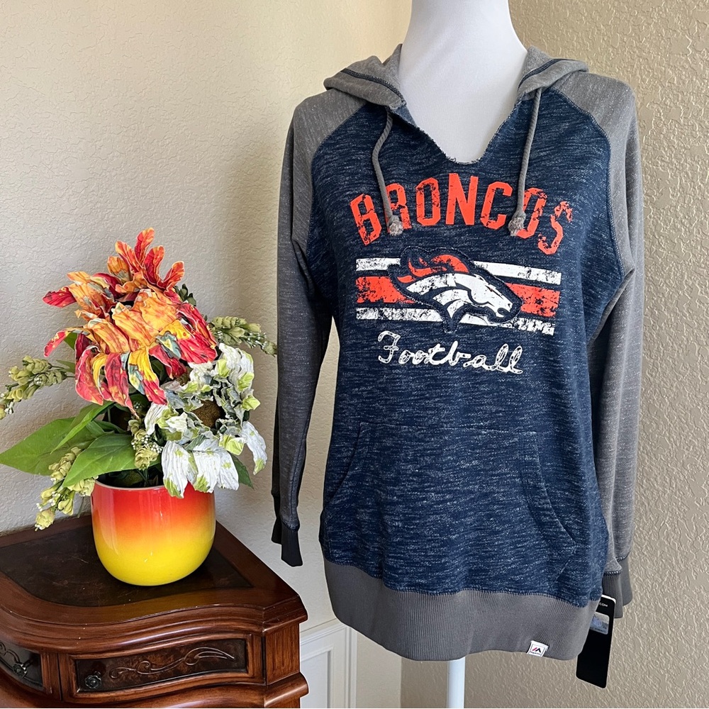 Majestic Denver Broncos Pullover Hoodie